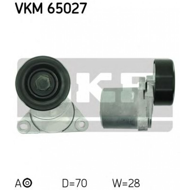 VKM 65027 SKF Натягувач поліклинового ременя